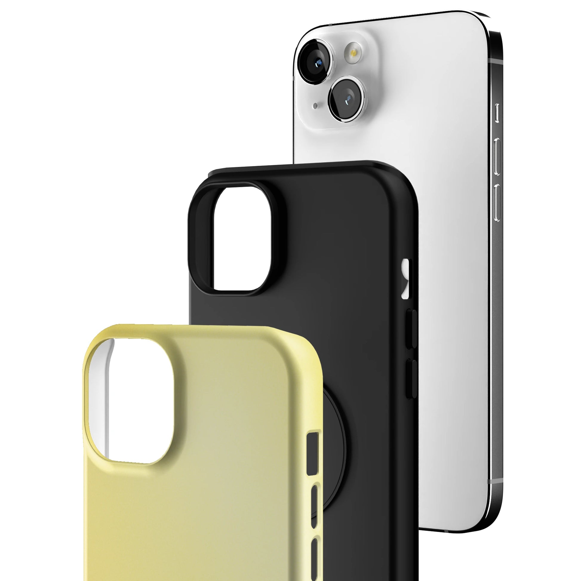 Butter Yellow  iPhone Case gallery - Iphone_14_Mini_Air_Plus_3