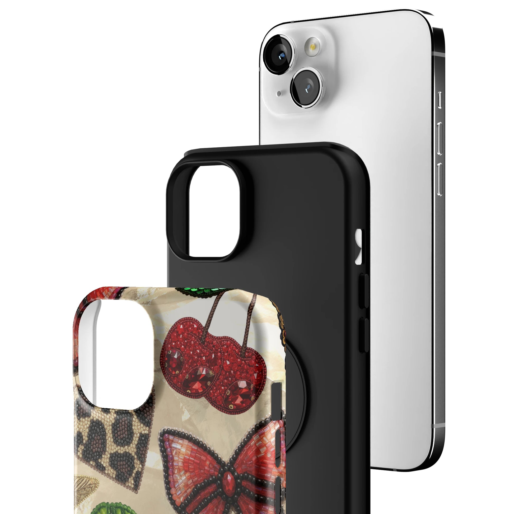 Butterfly Garden iPhone Case gallery - Iphone_14_Mini_Air_Plus_3