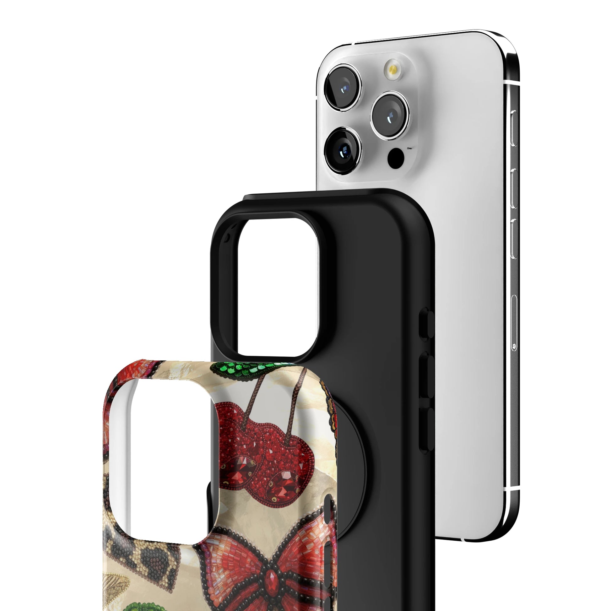 Butterfly Garden iPhone Case gallery - Iphone_16_Pro_3