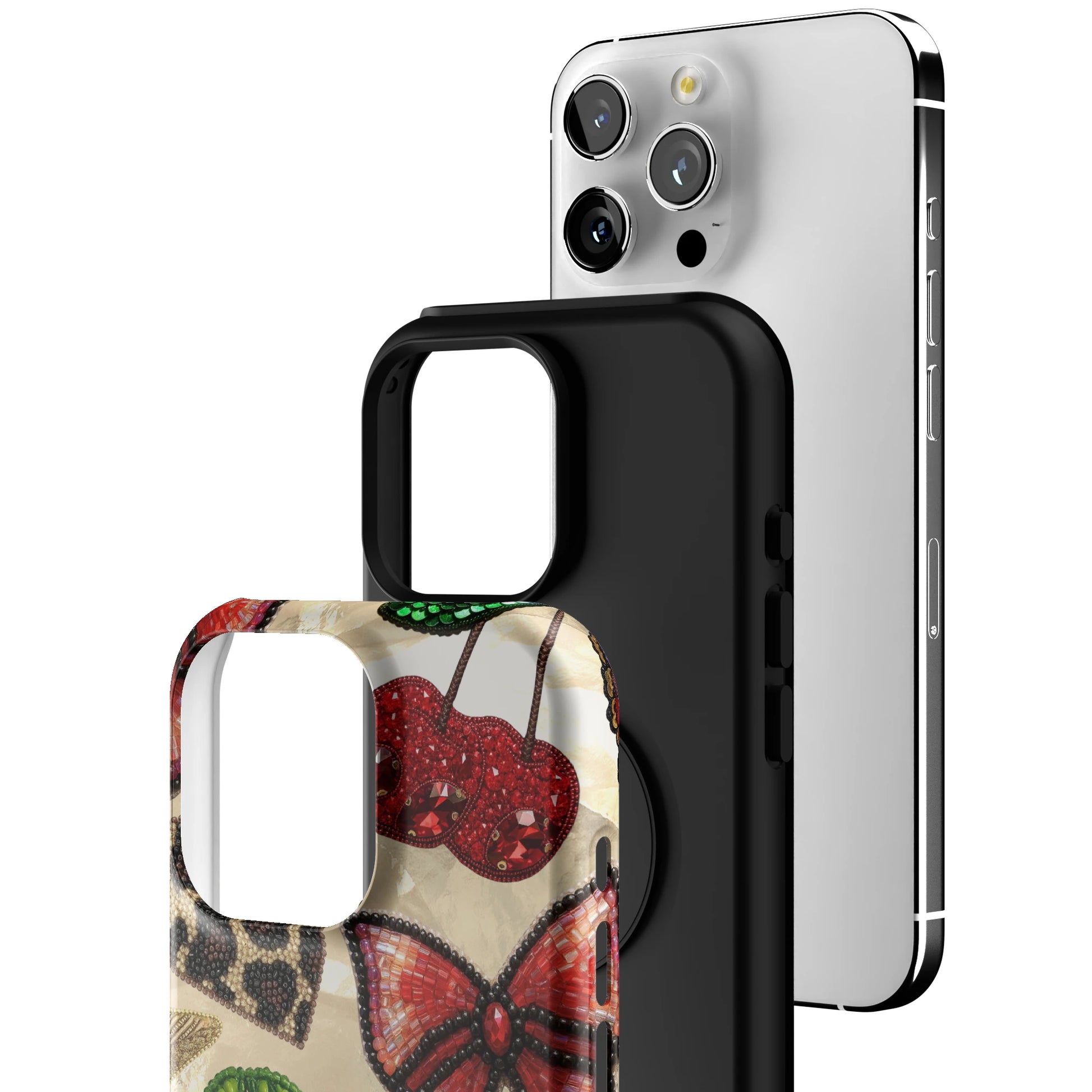 Butterfly Garden iPhone Case gallery - Iphone_16_Pro_Max_3