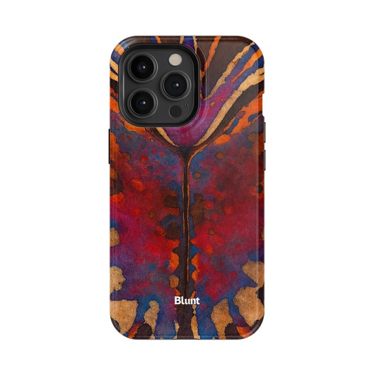 Molten Veins iPhone Case