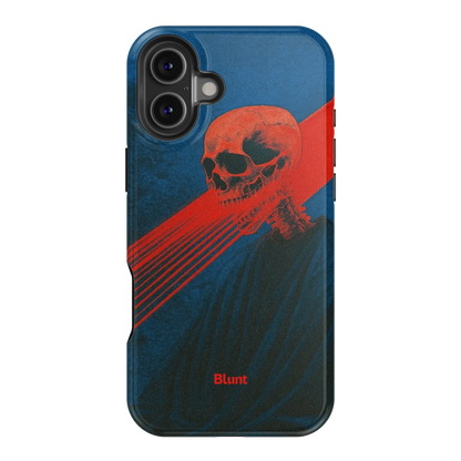 Crimson Slash iPhone Case