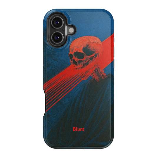Crimson Slash iPhone Case