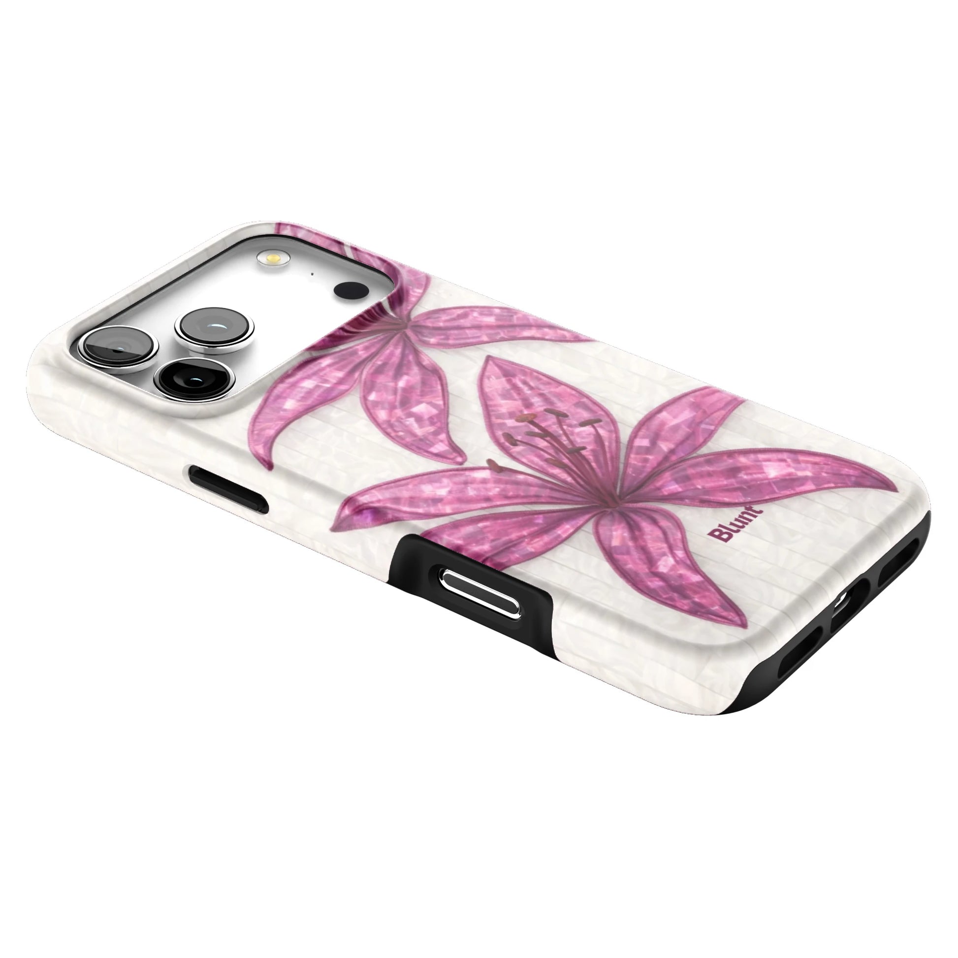 Purple-Floral-Luster-iphone-case-iPhone 17 Pro Max-2