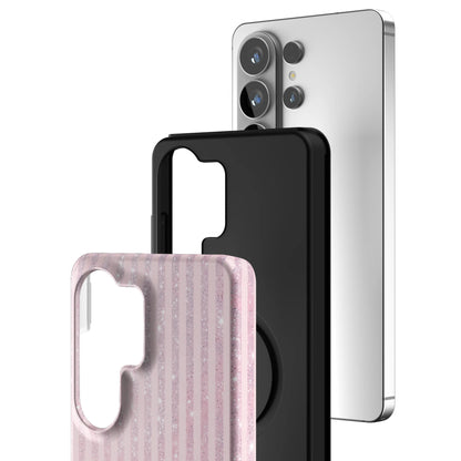 Pink-Champagne-Stripe-samsung-case-Galaxy S26 Ultra-3