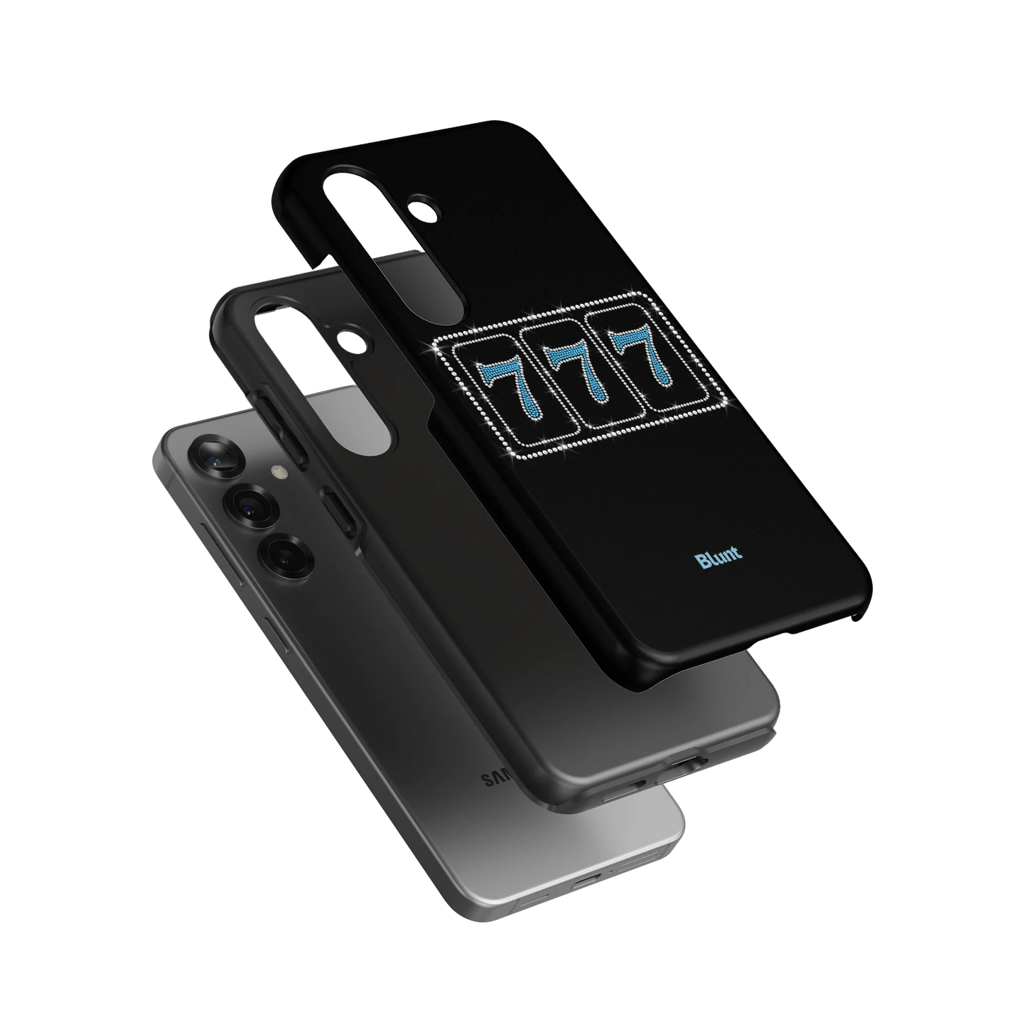 Blue Lucky 777 Samsung Case