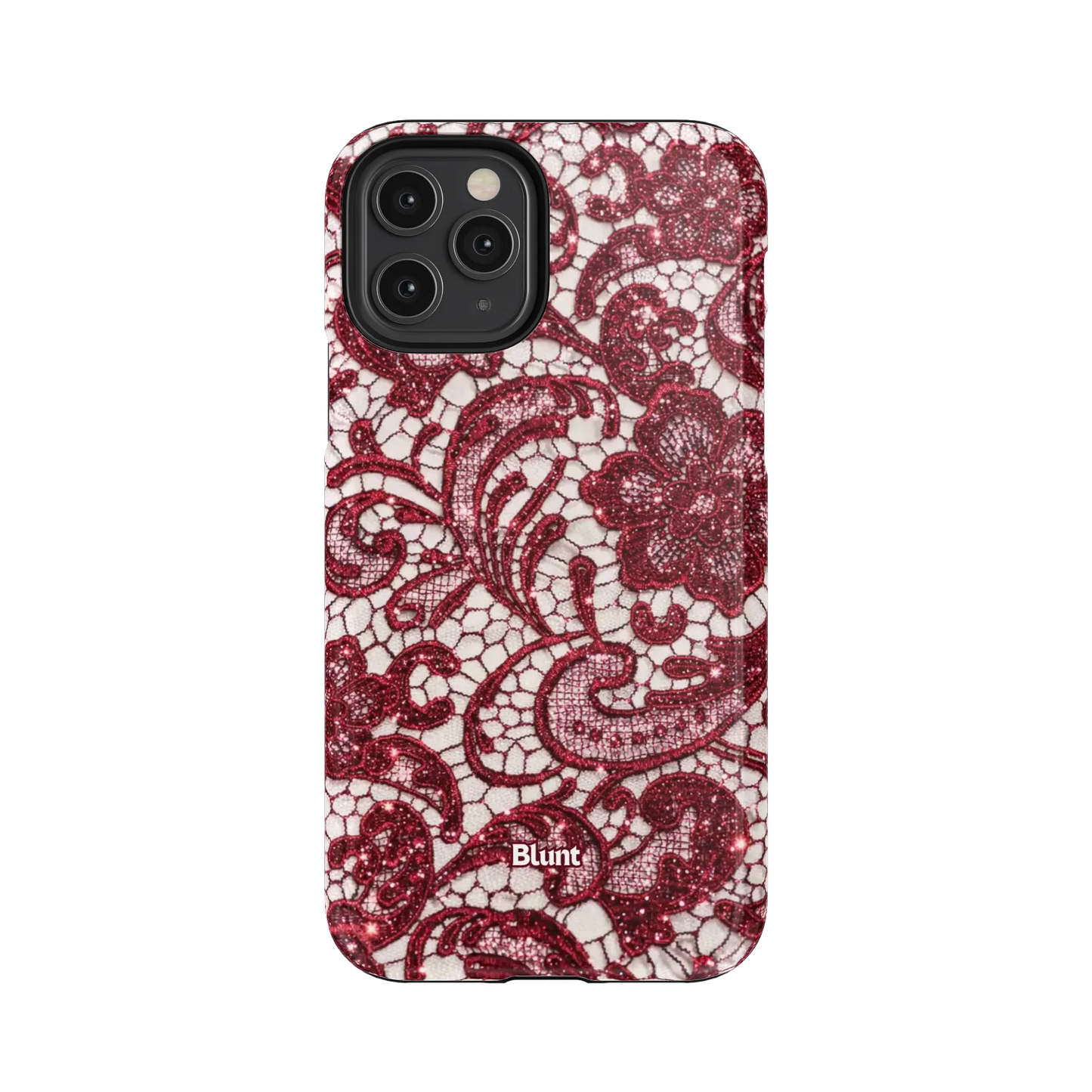 Crimson Lace iPhone Case