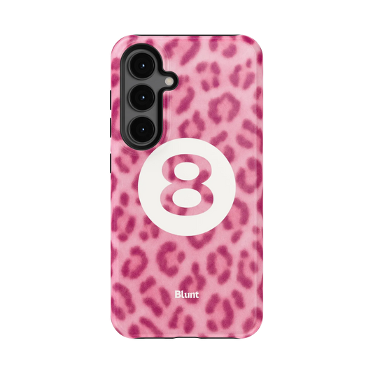 Pink Cheetah Magic 8 Samsung Case