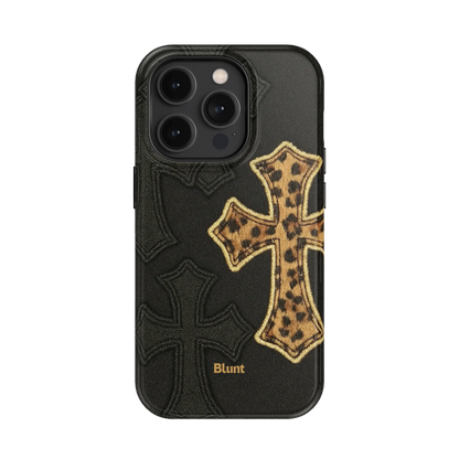 Cheetah Cross iPhone Case