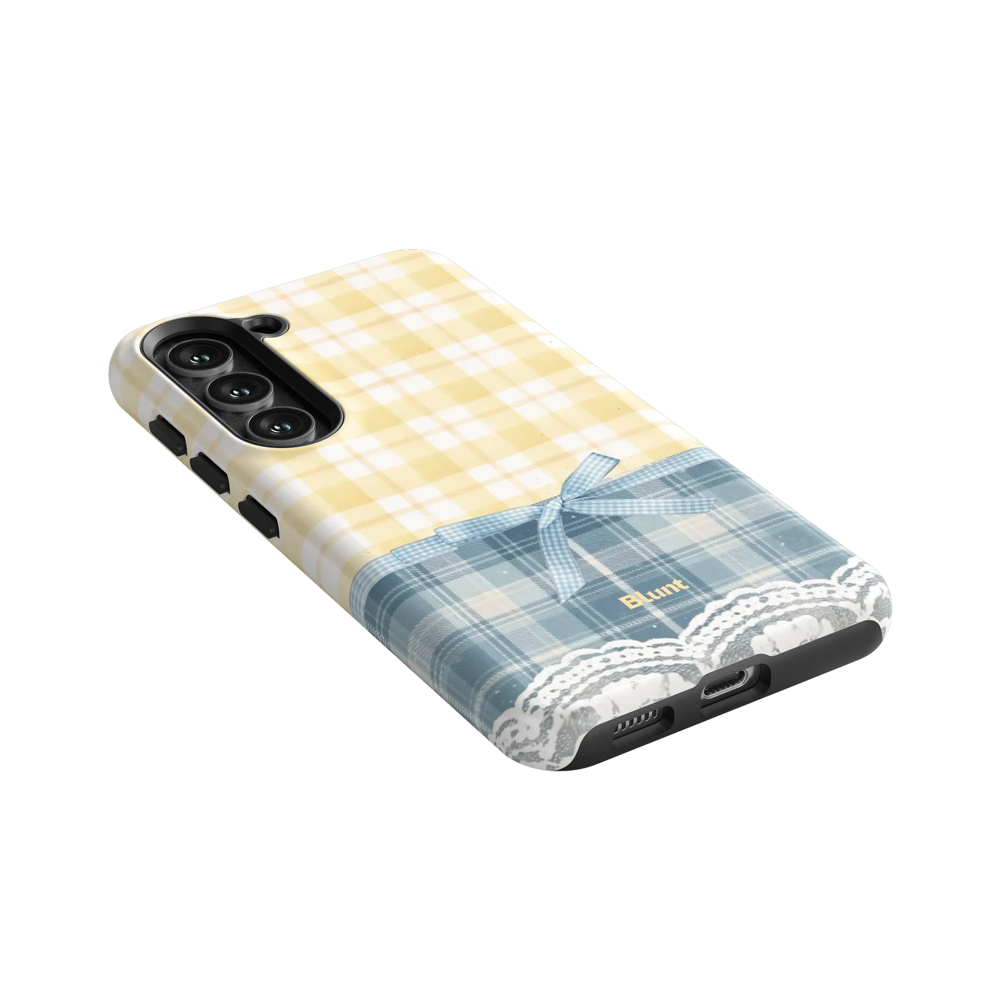 Blue-Lemonplaid-samsung-case-S23-2