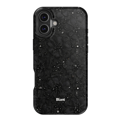 Noir Bloom iPhone Case