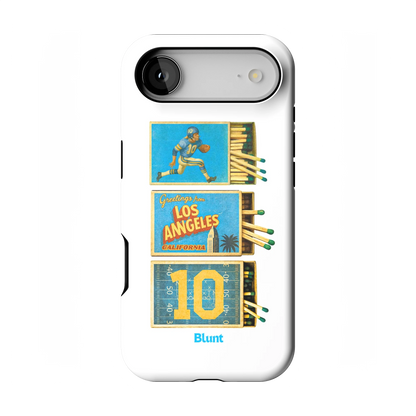 LA Coast Football iPhone Case