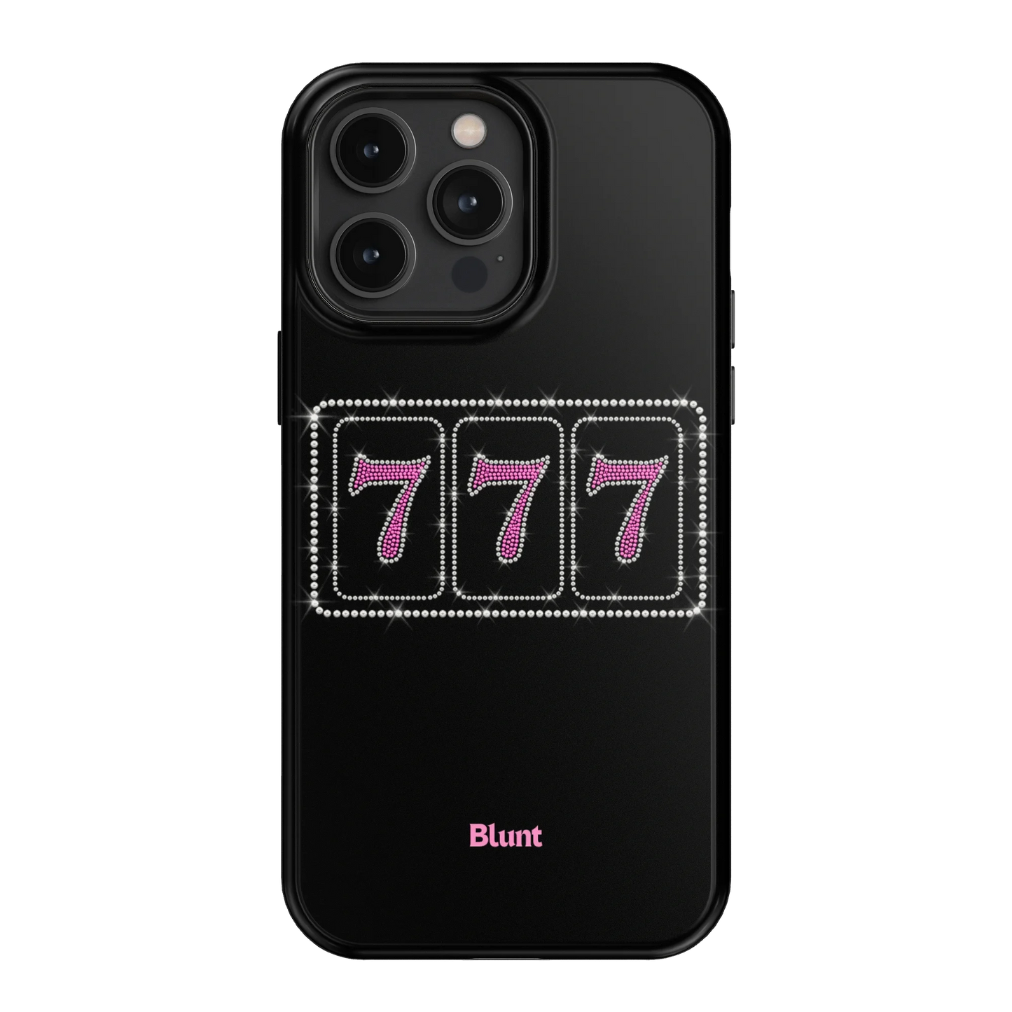 Pink Lucky 777 iPhone Case