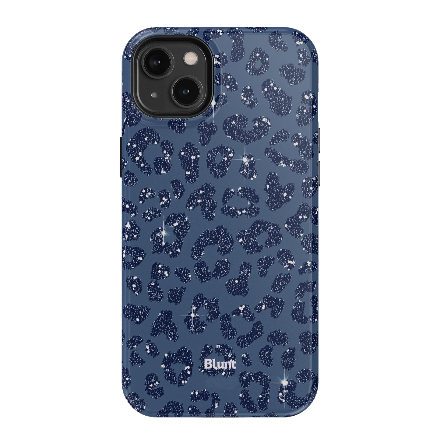 Blue Cheetah Print iPhone Case