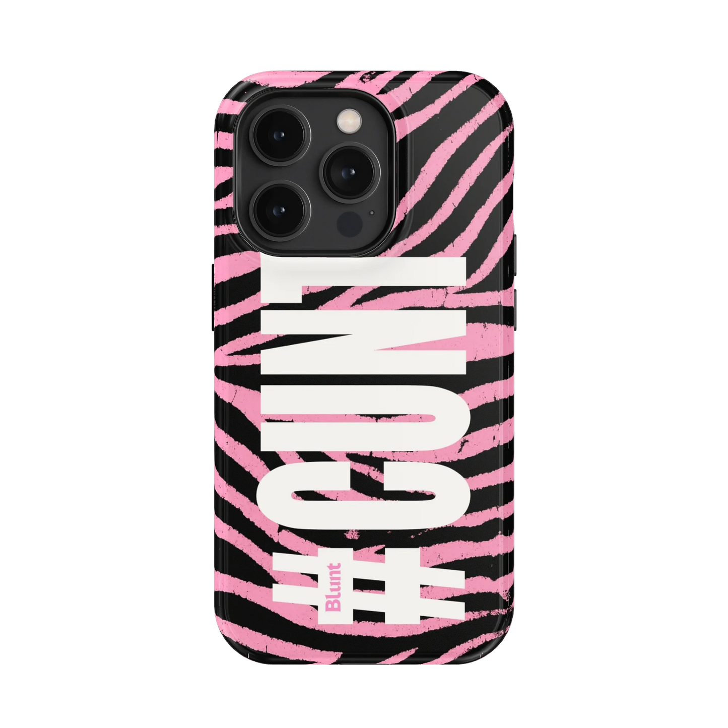 CXNT Pink Zebra iPhone Case