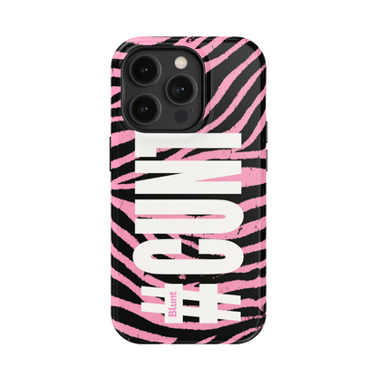 CXNT Pink Zebra iPhone Case