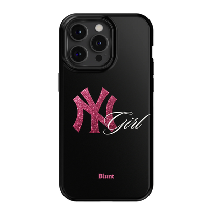 NYC girl iPhone Case