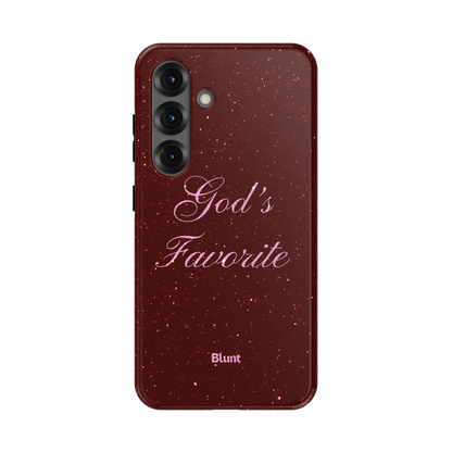 Gods Favorite Burgundy Samsung Case