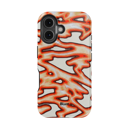 Molten Grid iPhone Case