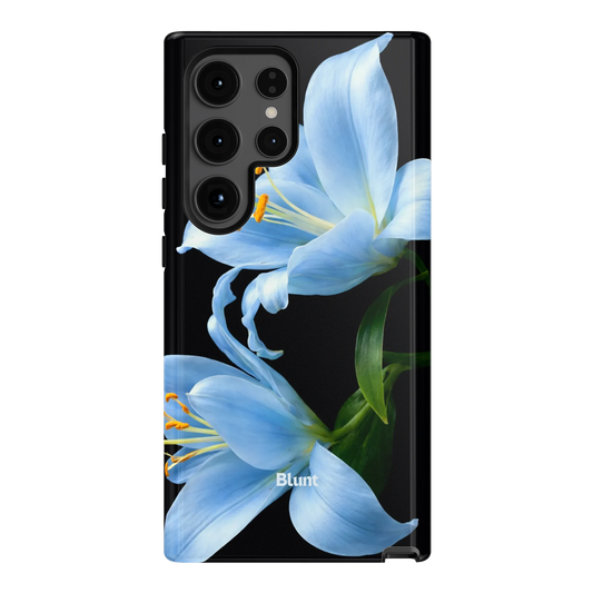 Eclipse Orchid in Blue Samsung Case