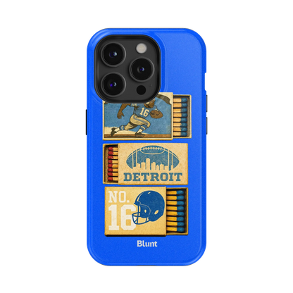 Detroit Football iPhone Case
