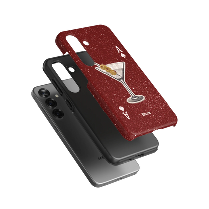 Red Dirty Martini Samsung Case
