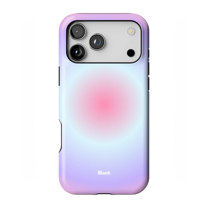 Pink Aura iPhone Case