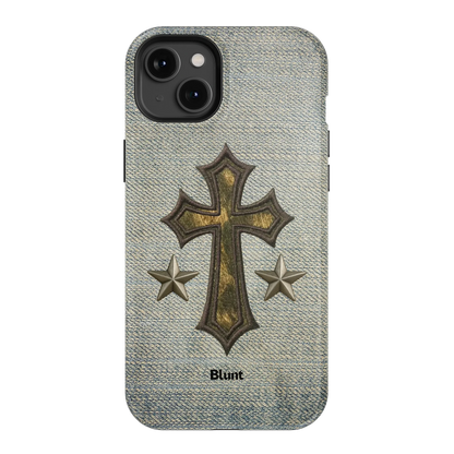 Denim Faith iPhone Case