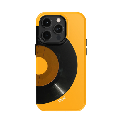 Golden Disc iPhone Case