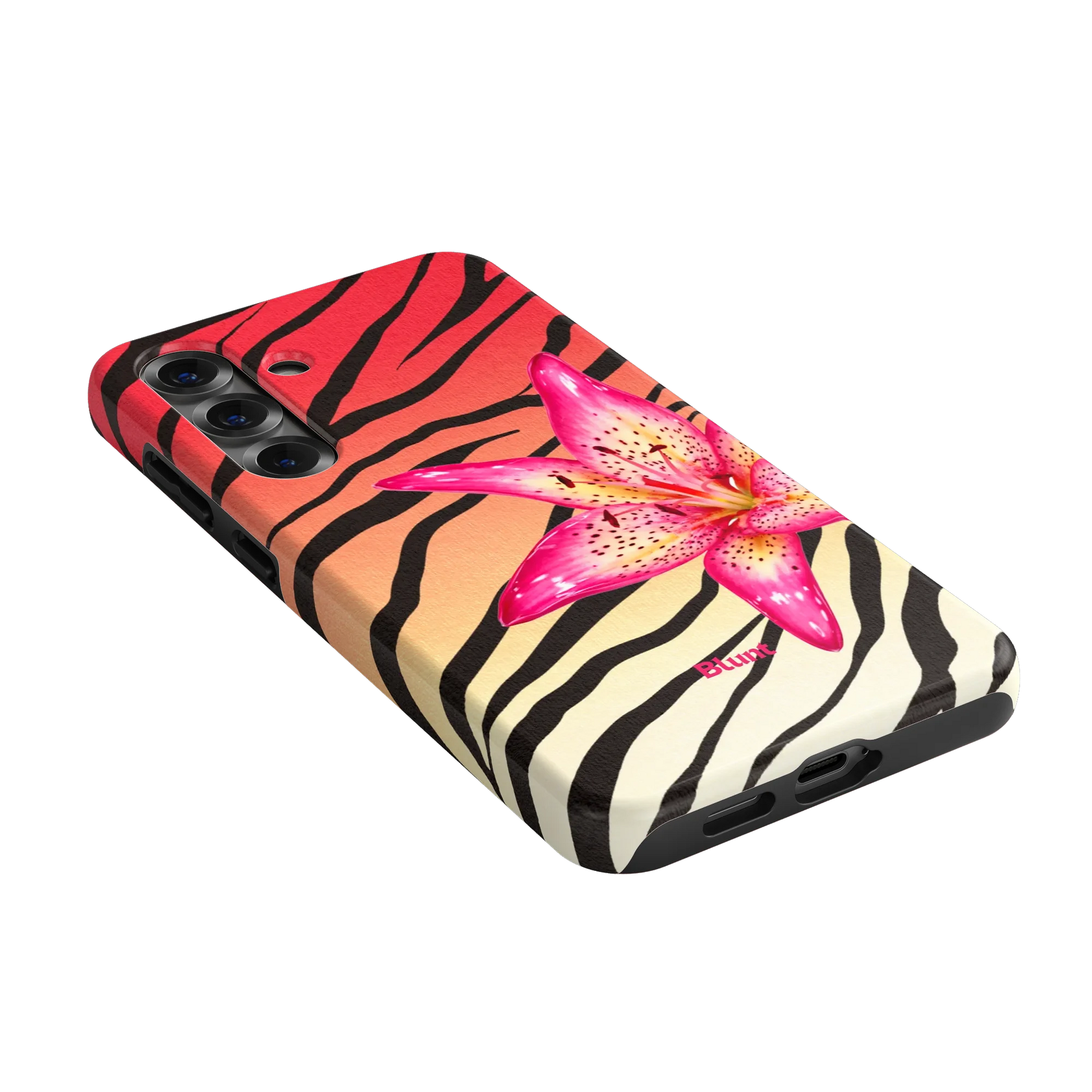 Striped-Lilly-samsung-case-Galaxy S25 Plus-2