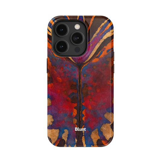 Molten Veins iPhone Case