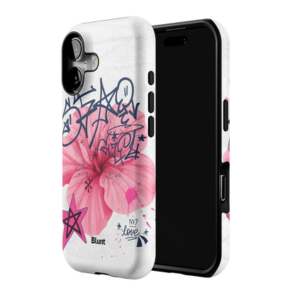 Grafitti Blossom iPhone Case