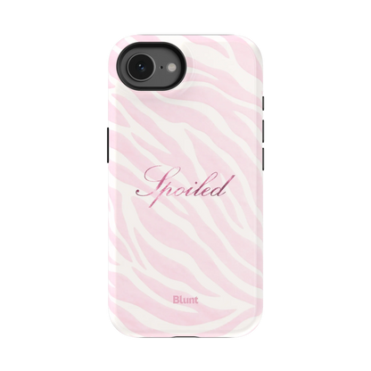Spoiled Pink Zebra iPhone Case