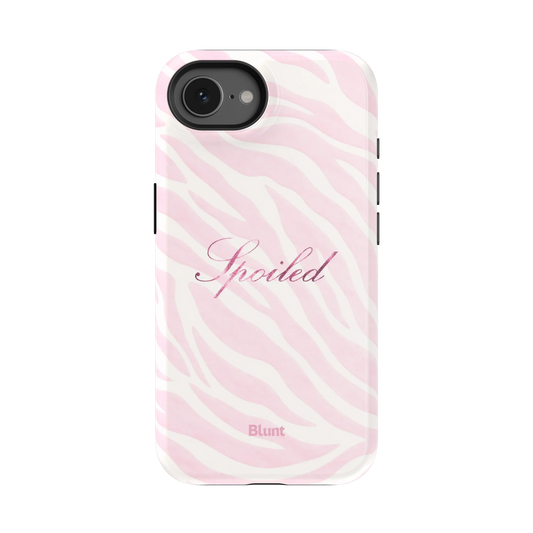 Spoiled Pink Zebra iPhone Case