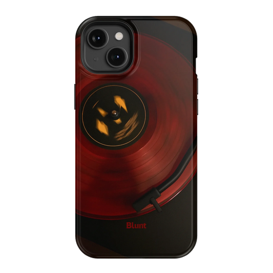 Crimson Echo iPhone Case