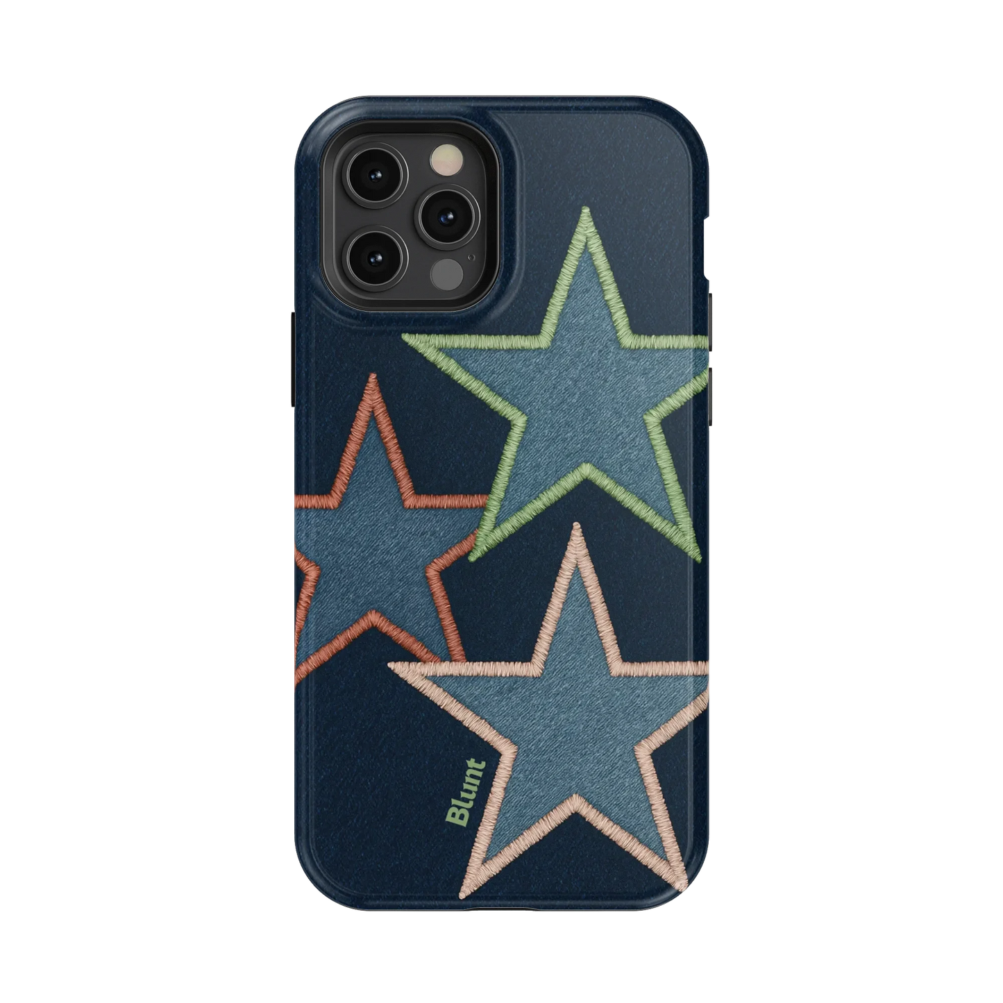 Neon Stars iPhone Case