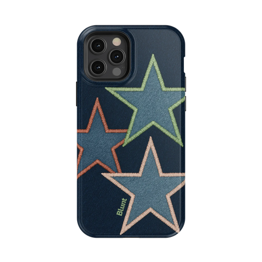 Neon Stars iPhone Case