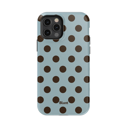Seafoam Dot iPhone Case