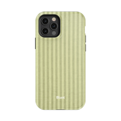 Olive Stripe iPhone Case