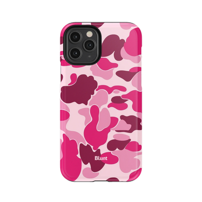 Pink Camo iPhone Case