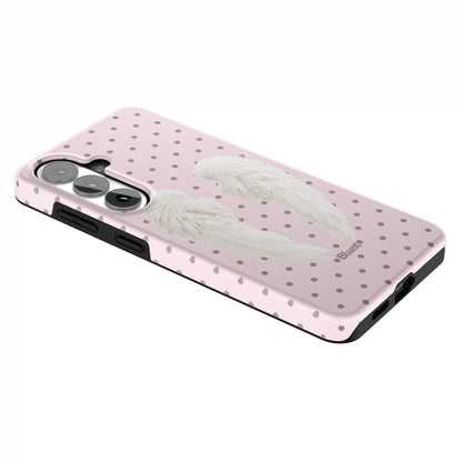Pink-Polka-Wing-samsung-case-Galaxy S26 Plus-2