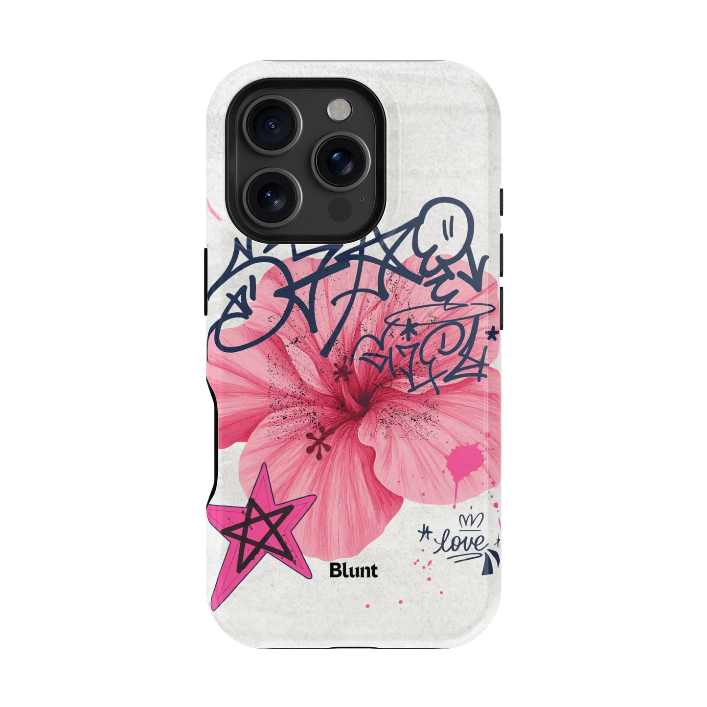 Grafitti Blossom iPhone Case