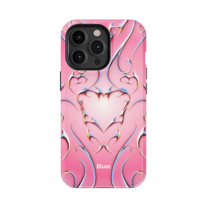 Bubble Heart iPhone Case