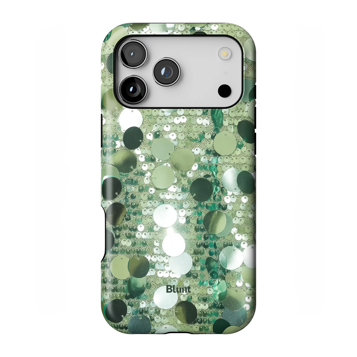 Sage Glitz iPhone Case