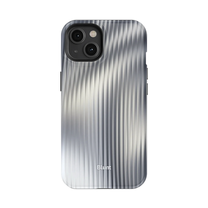 Silver Pulse iPhone Case