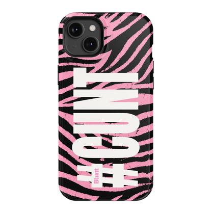 CXNT Pink Zebra iPhone Case