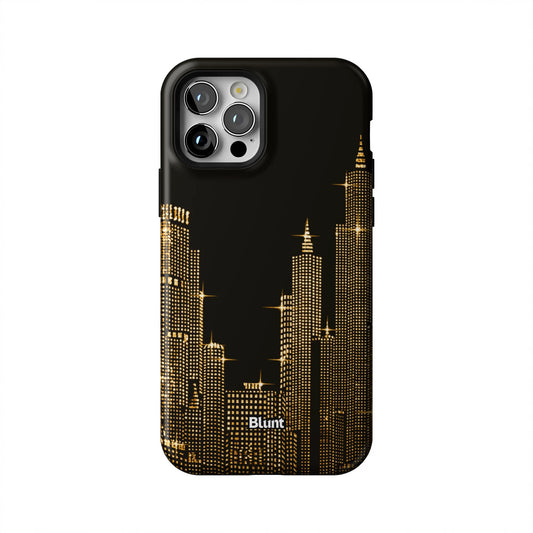 Gold-NYC--SKYELINE-iphone-case-iPhone 12 Pro-1