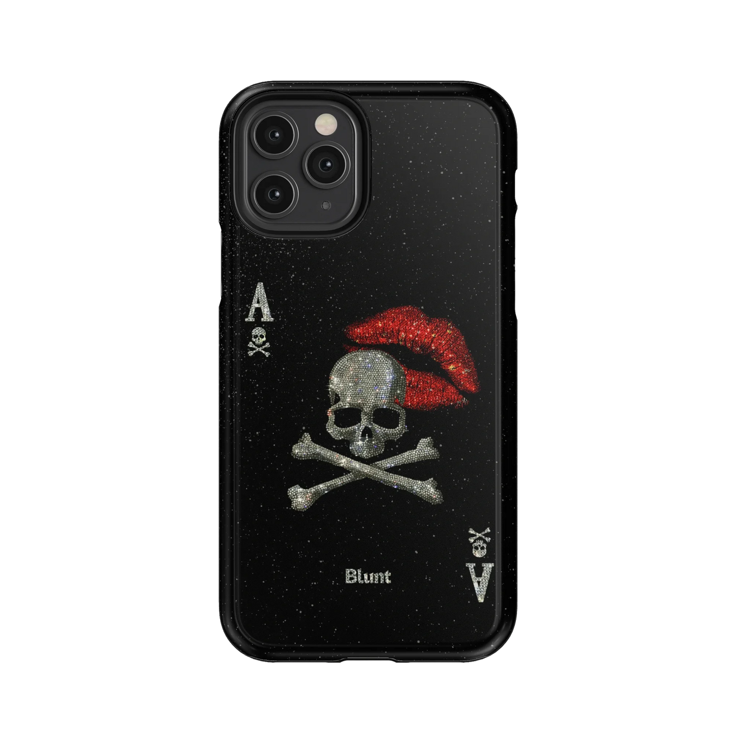 Skull Kiss iPhone Case