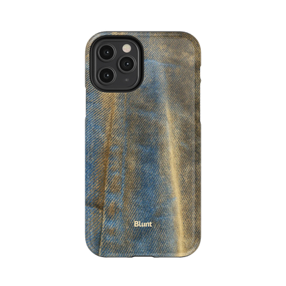 Worn Denim iPhone Case