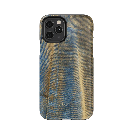 Worn Denim iPhone Case